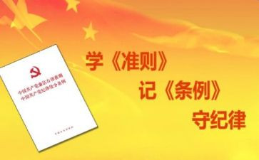 政治生活若干准则心得体会8篇